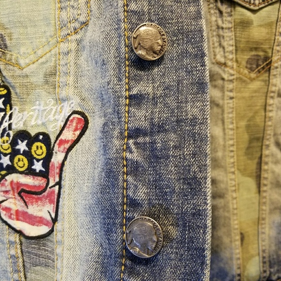 The Heritage American Denim Jacket Medium Size - Picture 4 of 7